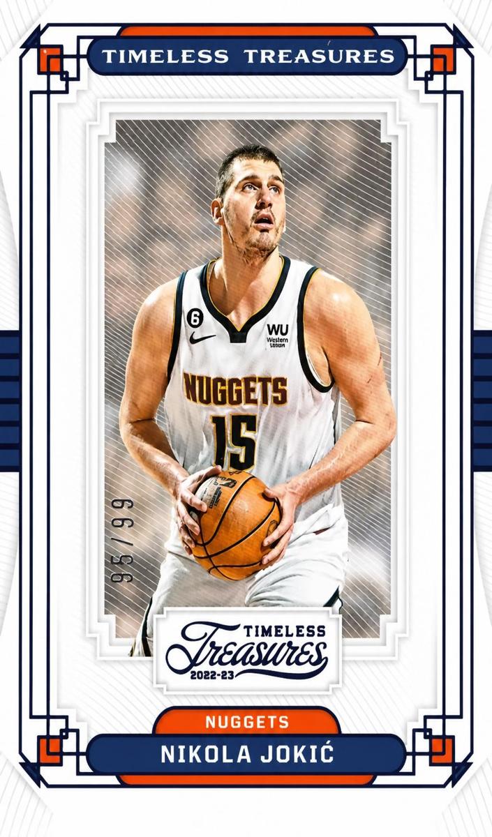 2022 Panini Chronicles Basketball Blue Nikola Jokic #369