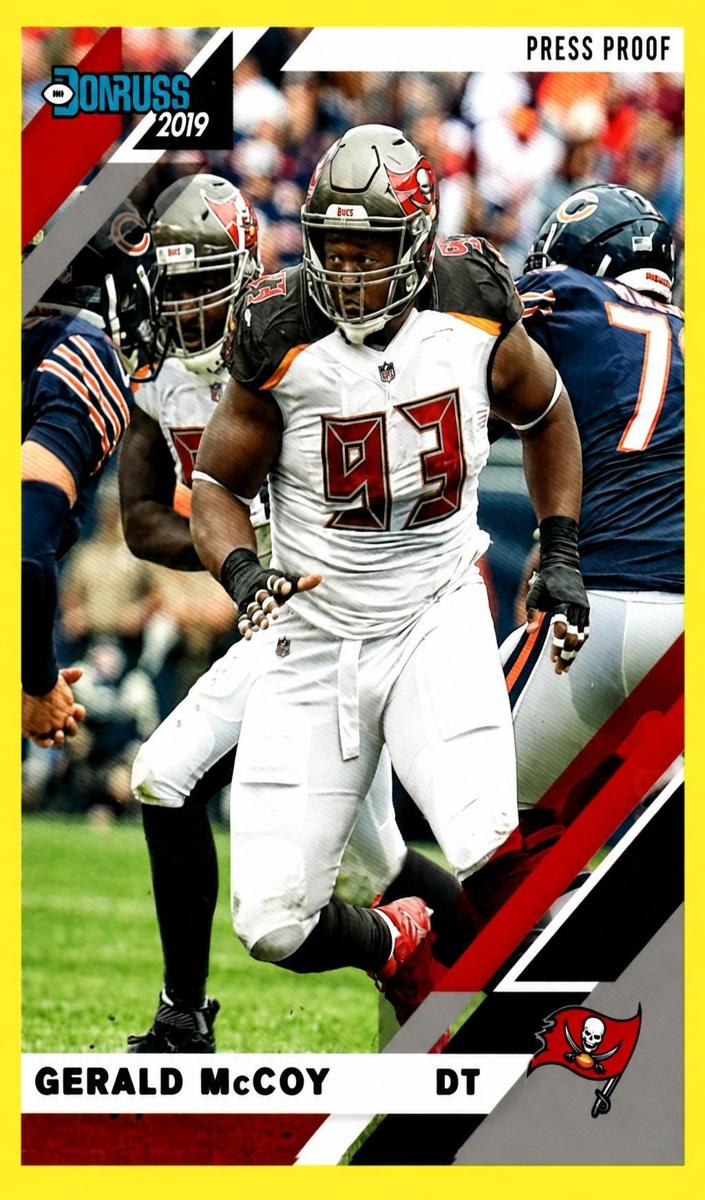 2019 Panini Donruss Football Gerald McCoy #238