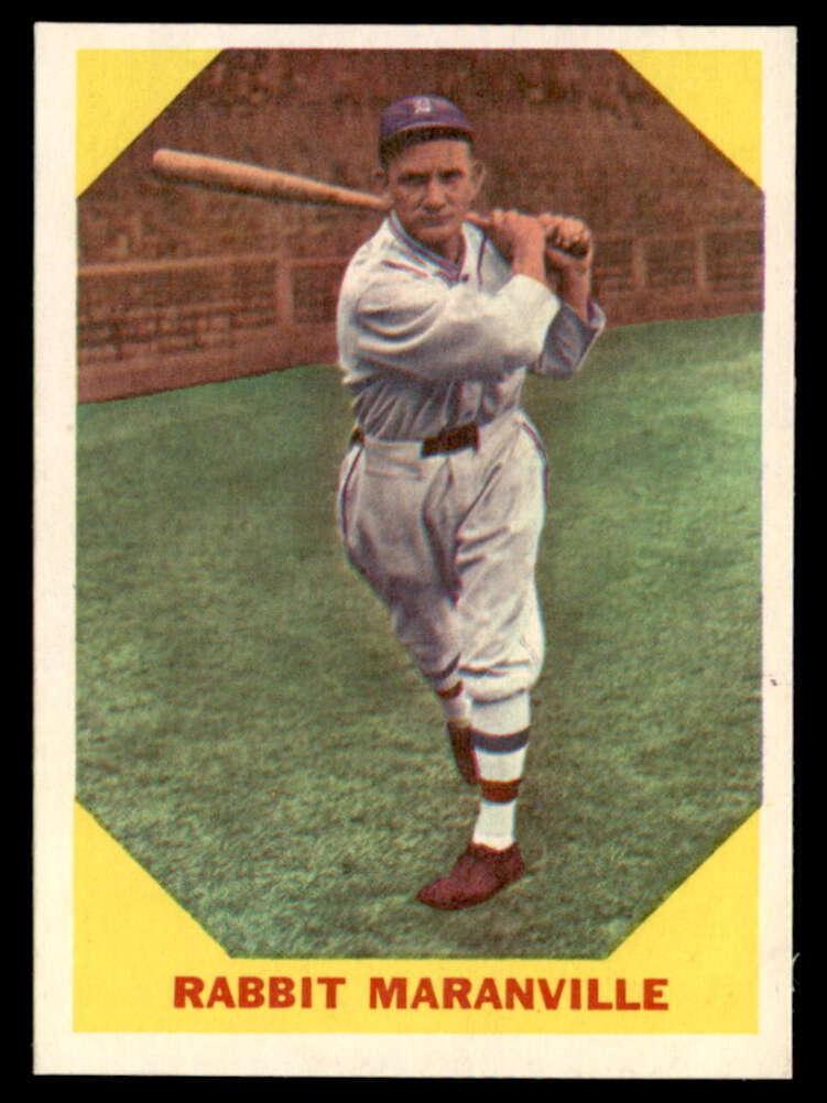 1960 Fleer Baseball Greats Baseball Rabbit Maranville #21