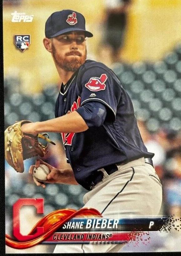 2018 Topps Update Baseball Shane Bieber #US198 PSA 10