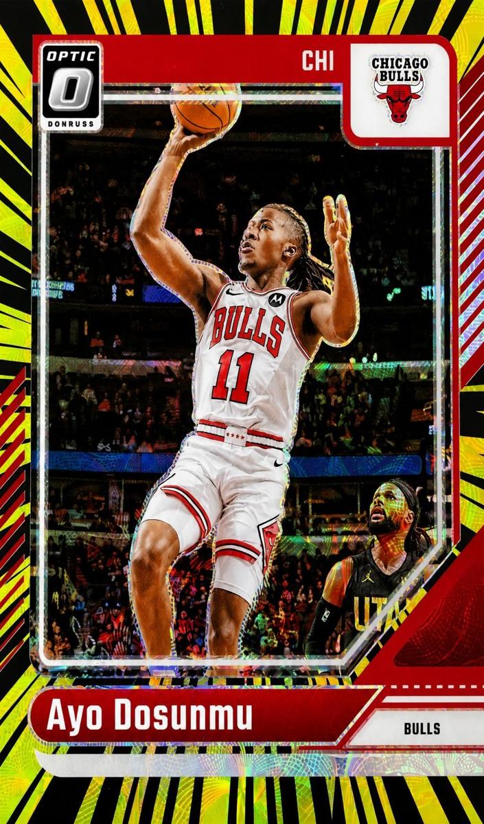 2024 Donruss Optic Basketball Electricity International Ayo Dosunmu #103