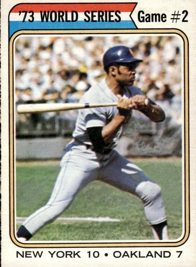 1974 O-Pee-Chee Baseball World Series Game 2 #473