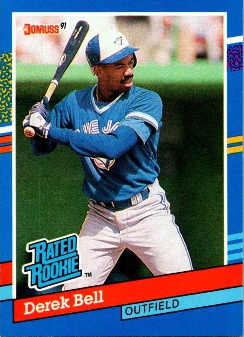 1991 Donruss Baseball Derek Bell #32