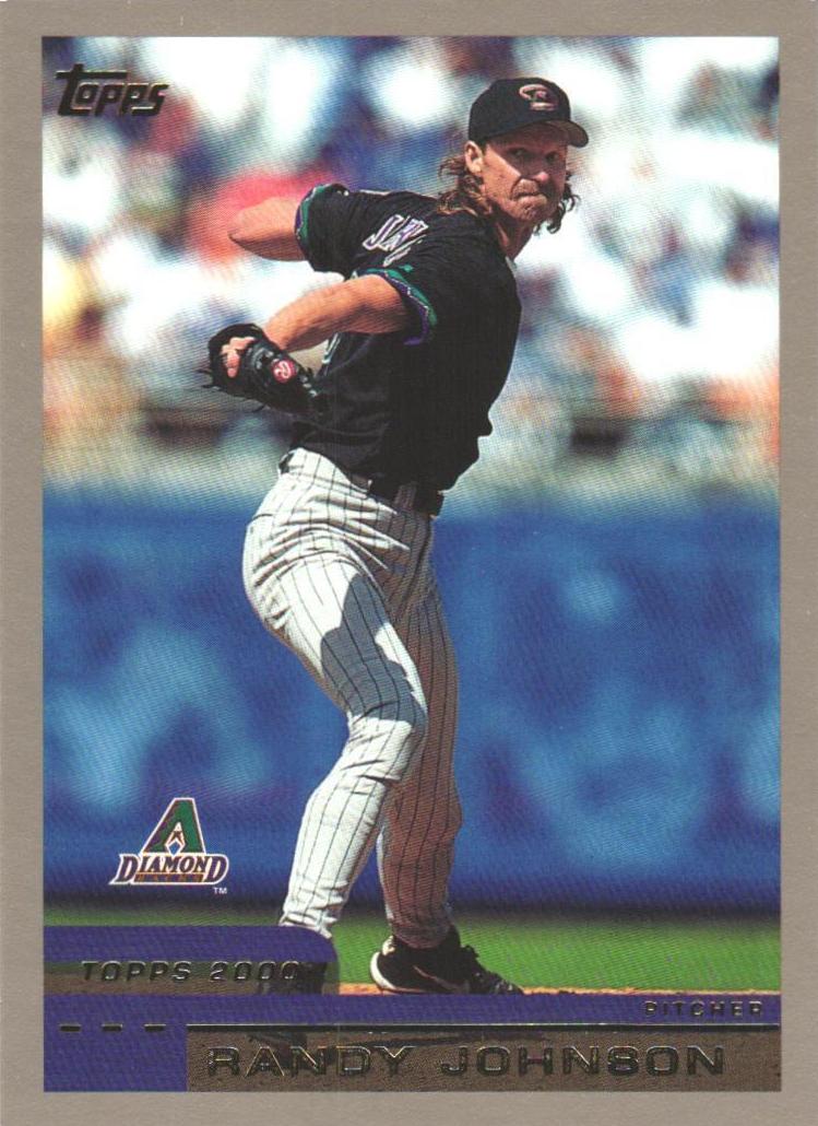 2000 Topps Baseball Randy Johnson #51 PSA 9