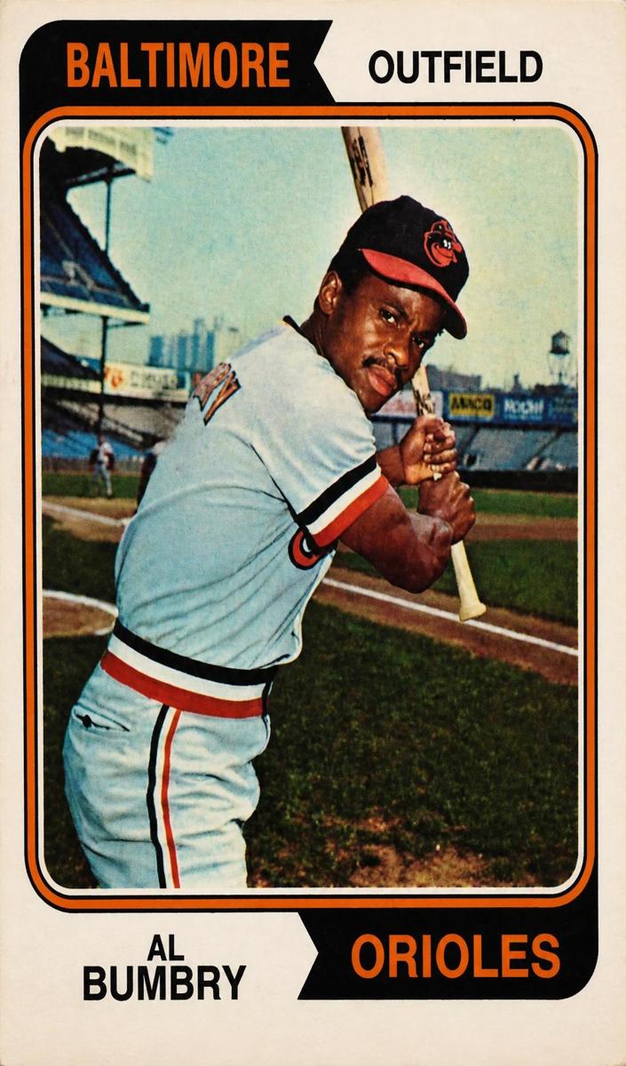 1974 O-Pee-Chee Baseball Al Bumbry #137