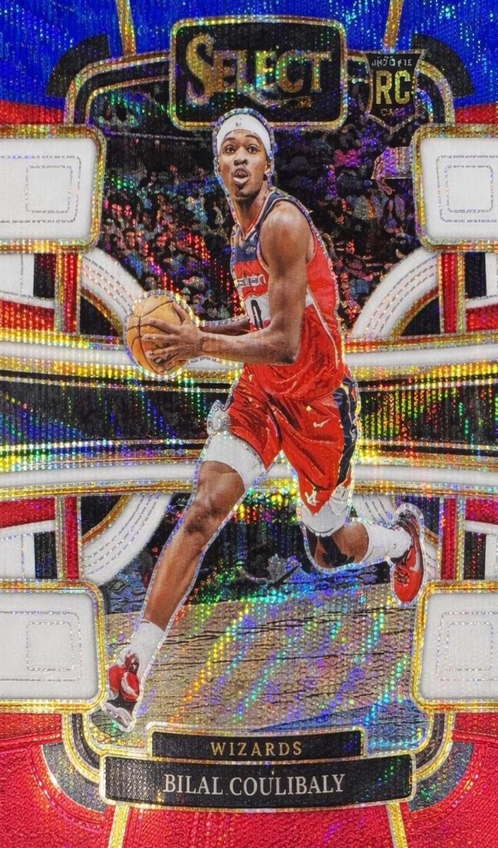 2023 Panini Select Basketball Blue Wave Bilal Coulibaly #97