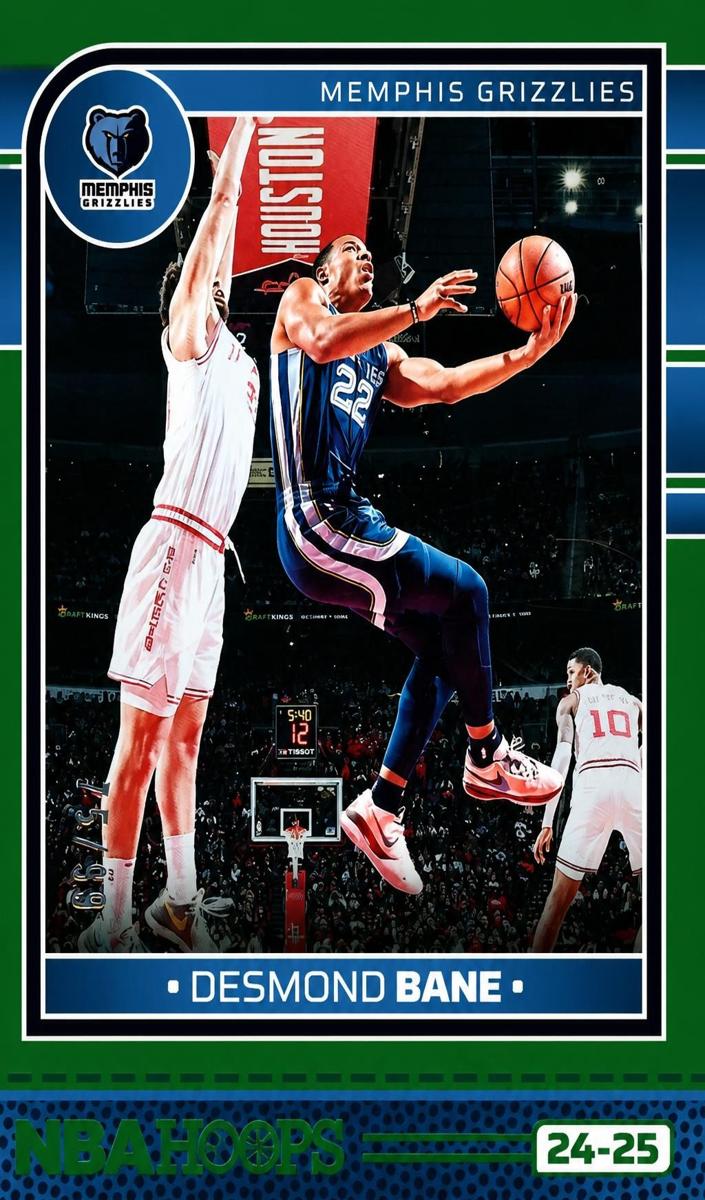 2024 Panini Hoops Basketball Green Desmond Bane #65