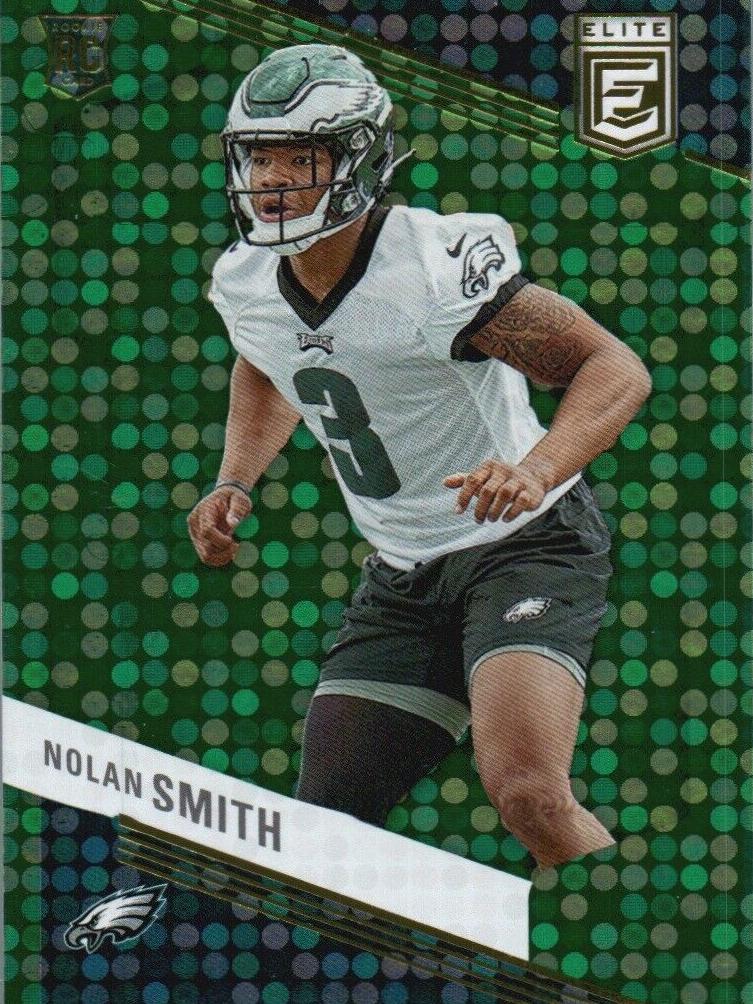 2023 Donruss Elite Football Green Disco Nolan Smith #173