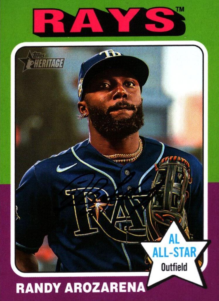 2024 Topps Heritage Baseball Randy Arozarena #74