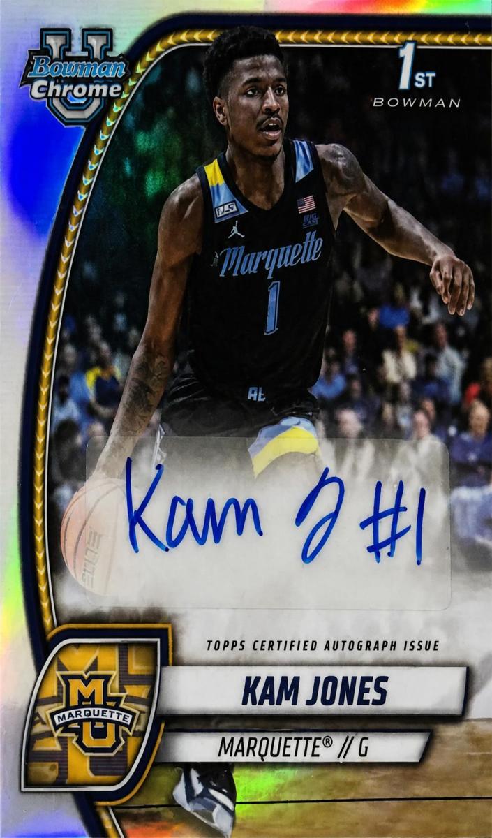 2024 Bowman Chrome University Basketball Refractor Kam Jones #39