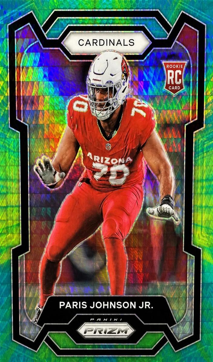 2023 Panini Prizm Football Hyper Paris Johnson Jr. #304