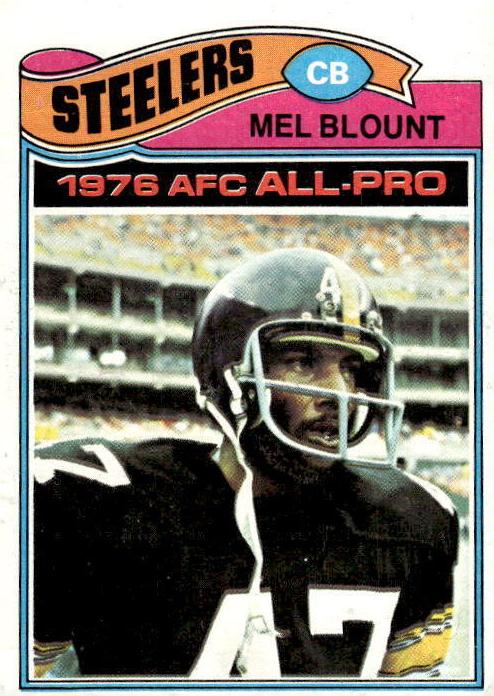1977 Topps Mexican Football Mel Blount #180