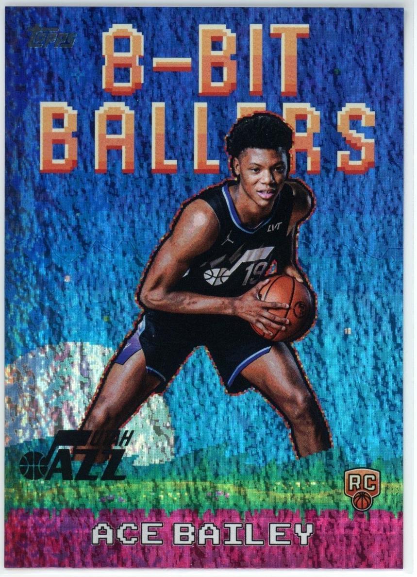 2025 Topps Basketball Holo Foil Ace Bailey #8B-35