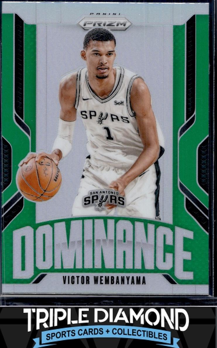 2024 Panini Prizm Basketball Green Victor Wembanyama #7 RAW Ungraded