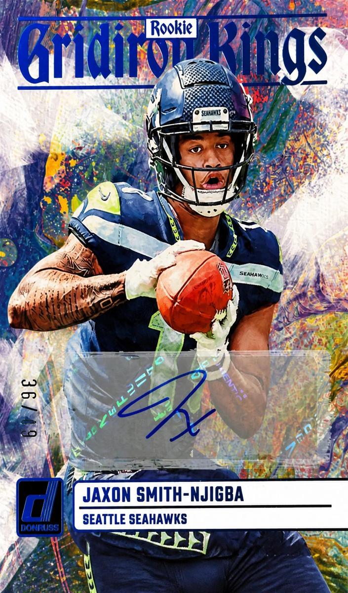 2023 Panini Donruss Football Jaxon Smith-Njigba #RGK-7 SGC 9.5