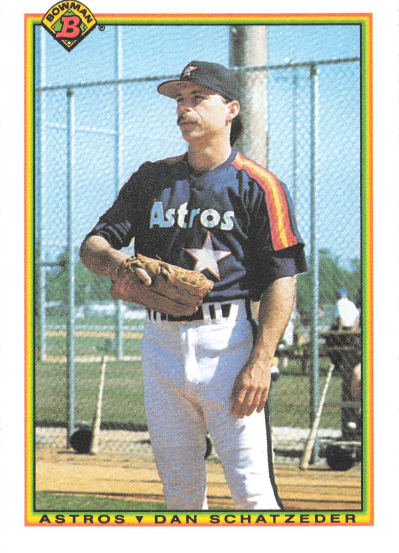 1990 Bowman Baseball Dan Schatzeder #69