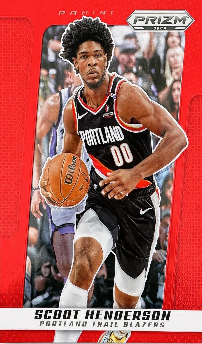 2024 Panini Prizm Deca Basketball Red Scoot Henderson #15