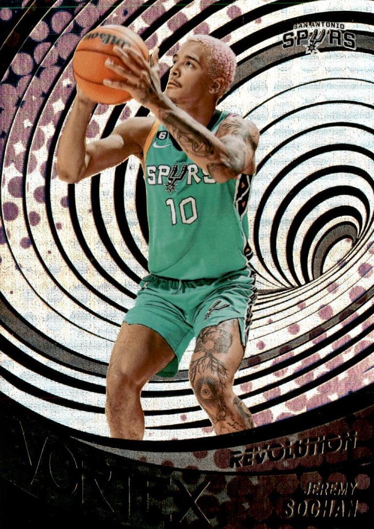 2022 Panini Revolution Basketball Jeremy Sochan #31 PSA 8.5