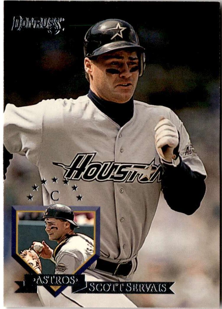 1995 Donruss Baseball Scott Servais #313