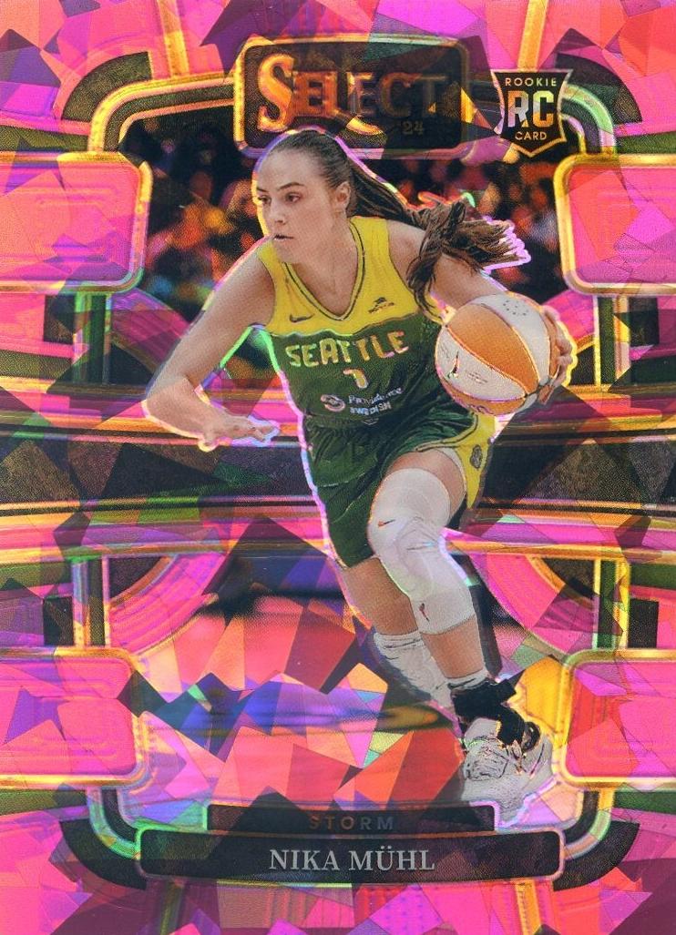 2024 Panini Select WNBA Basketball Pink Ice Nika Muhl #27
