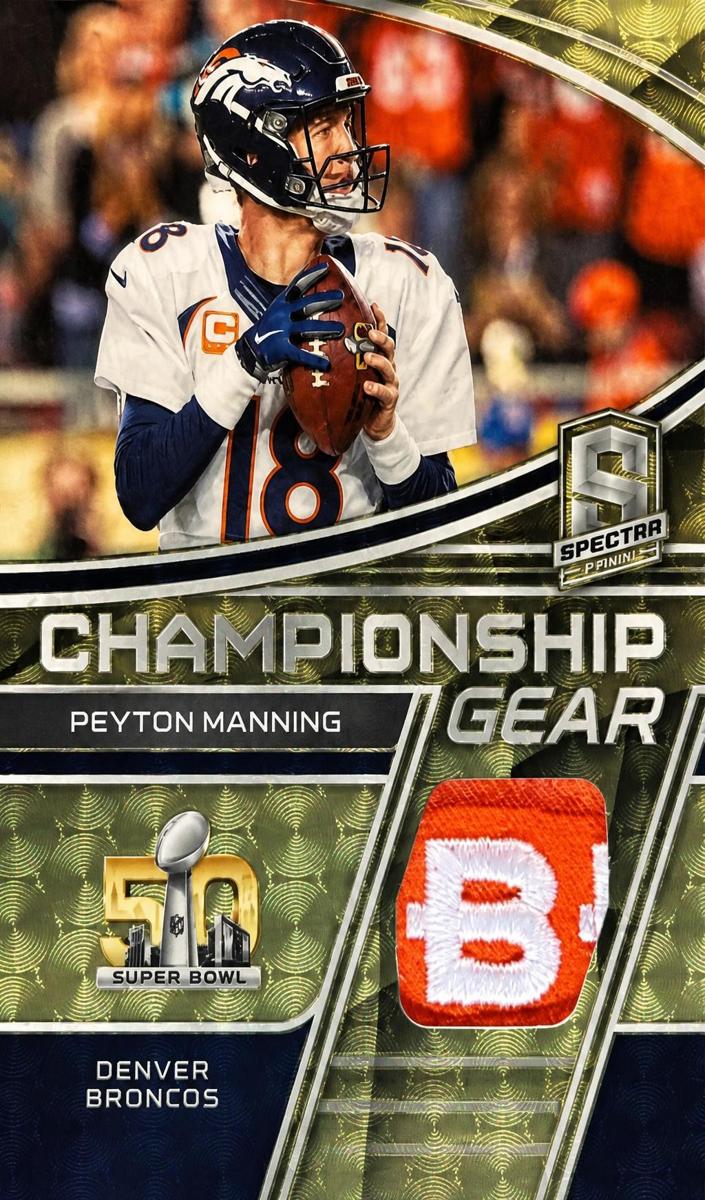 2022 Panini Spectra Football Gold Peyton Manning #CG-PMA