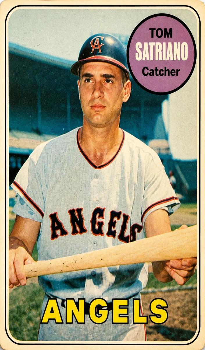 1969 O-Pee-Chee Baseball Tom Satriano #78