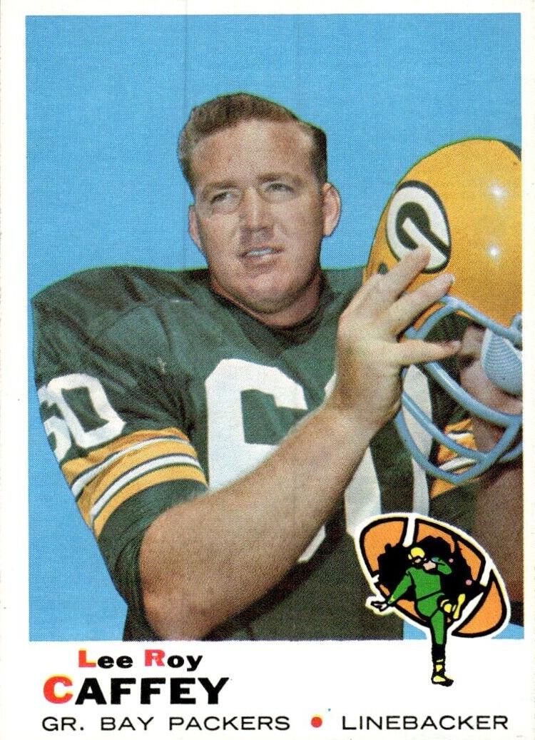 1969 Topps Football Lee Roy Caffey #146