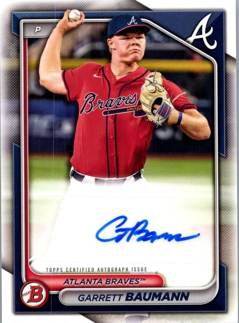 2024 Bowman Baseball Garrett Baumann #PPRA-GB