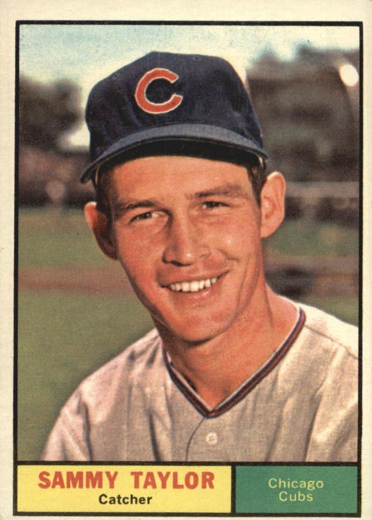 1961 Topps Baseball Sammy Taylor #253 PSA 8