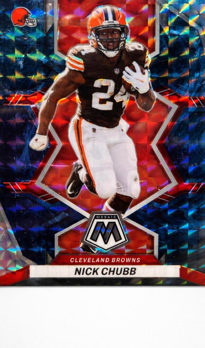 2022 Panini Mosaic Football Genesis Nick Chubb #47