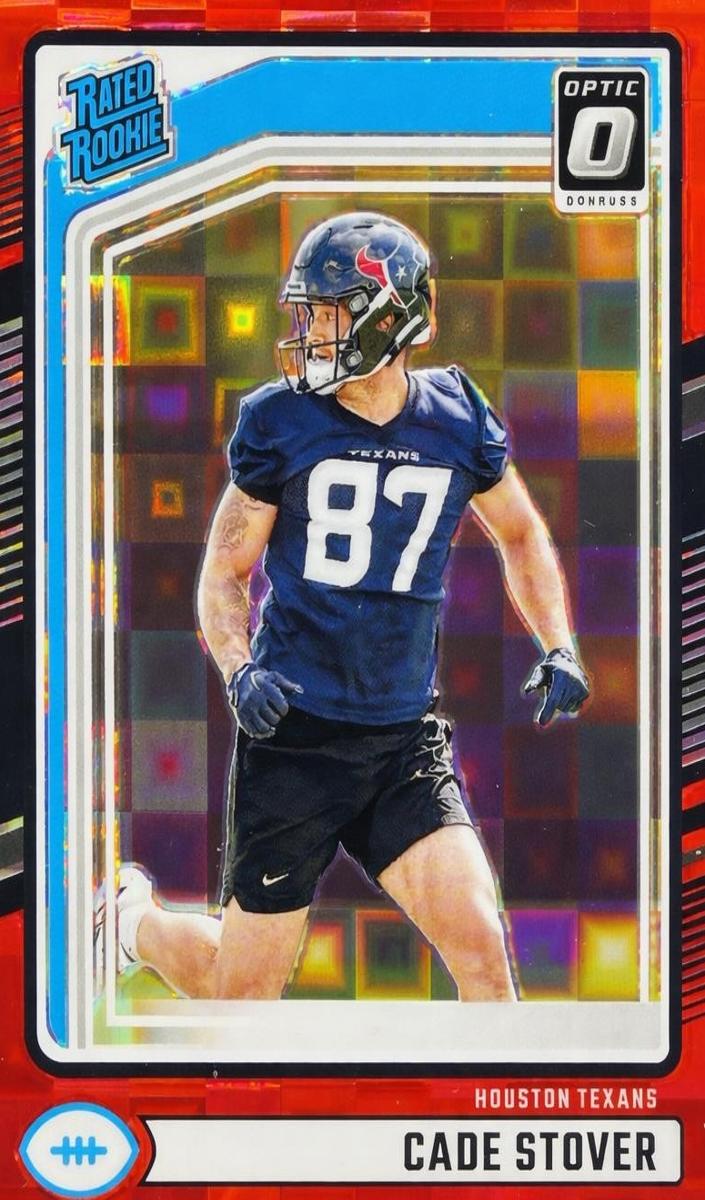 2024 Panini Donruss Football Red Pandora Cade Stover #304 PSA 10