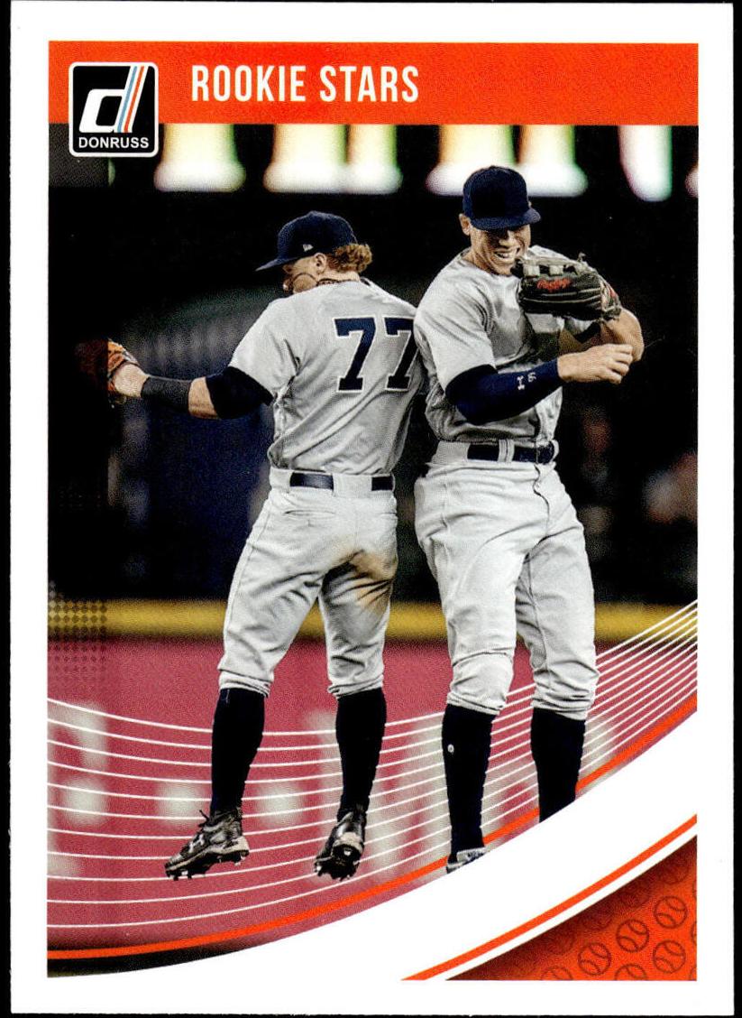 2018 Panini Donruss Baseball Rookie Stars #201