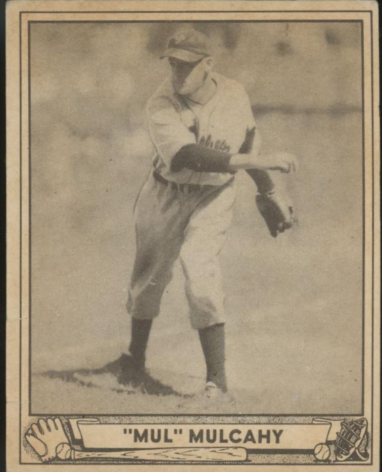 1940 Play Ball Baseball Mul Mulcahy #95 SGC 7