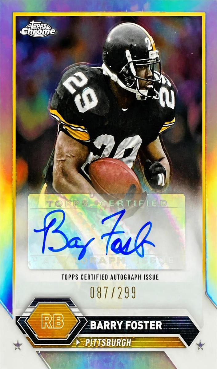 2023 Topps Composite Football Refractor Barry Foster #TCA-BFO