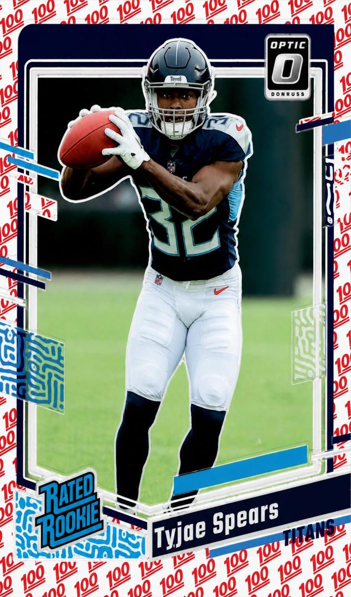 2023 Donruss Optic Football One Hundred Tyjae Spears #297