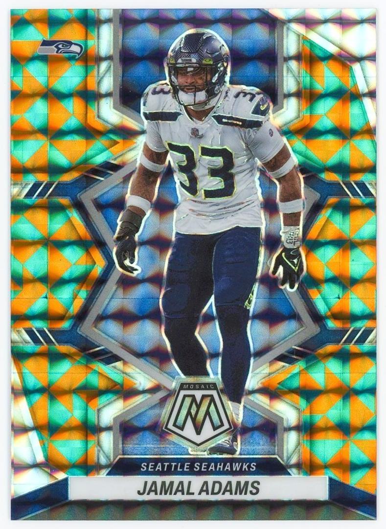 2022 Panini Mosaic Football Tessellation Jamal Adams #228