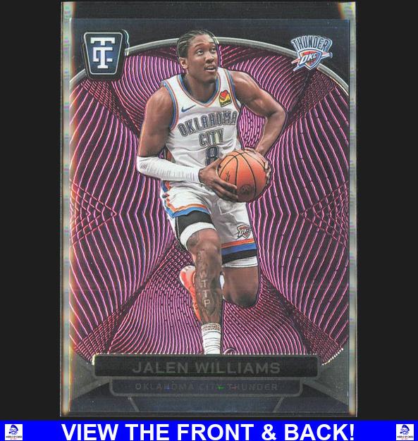 2024 Panini Totally Certified Basketball Mirror Purple Jalen Williams #106