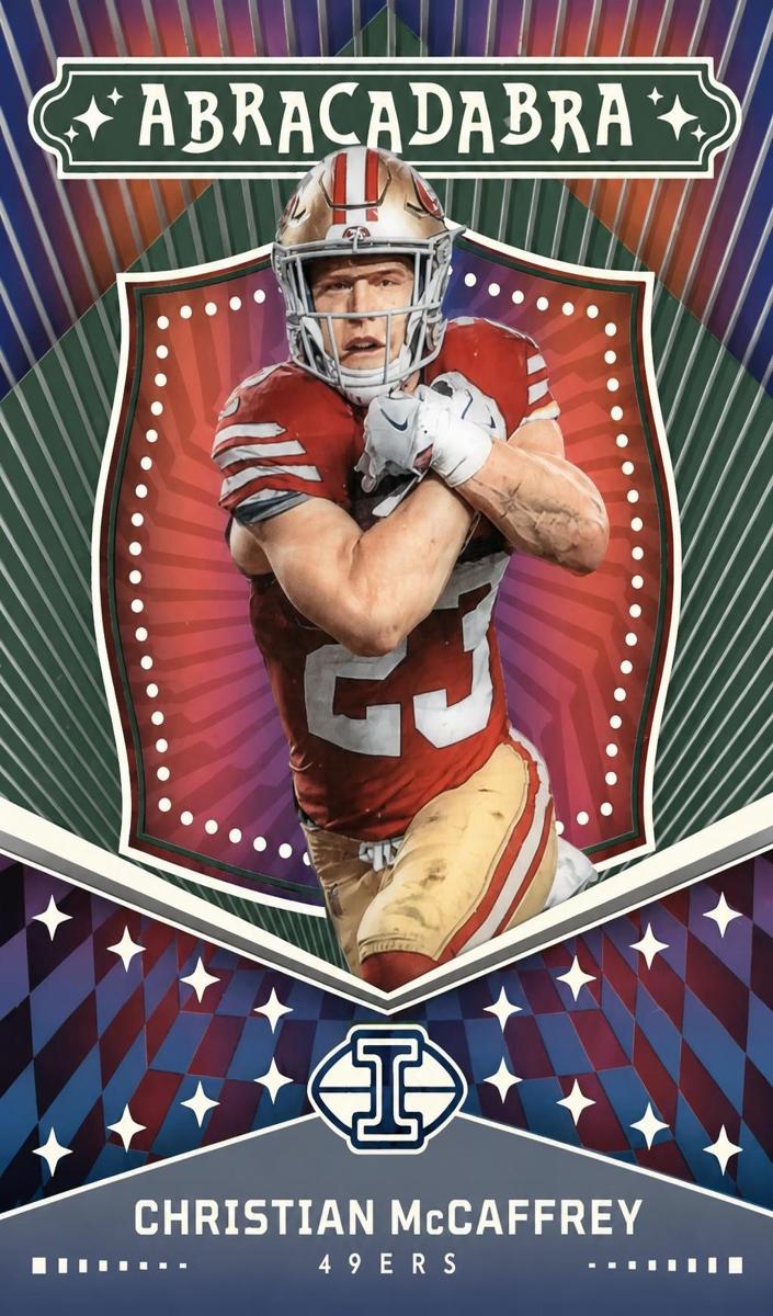 2024 Panini Illusions Football Mosaic Christian McCaffrey #9