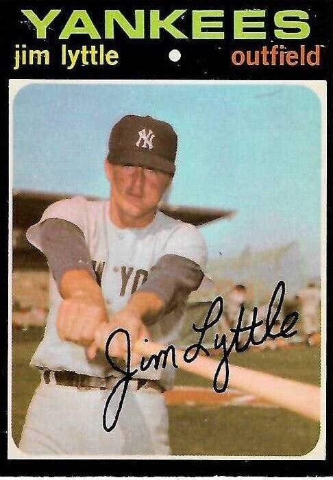 1971 O-Pee-Chee Baseball Jim Lyttle #234 PSA 8