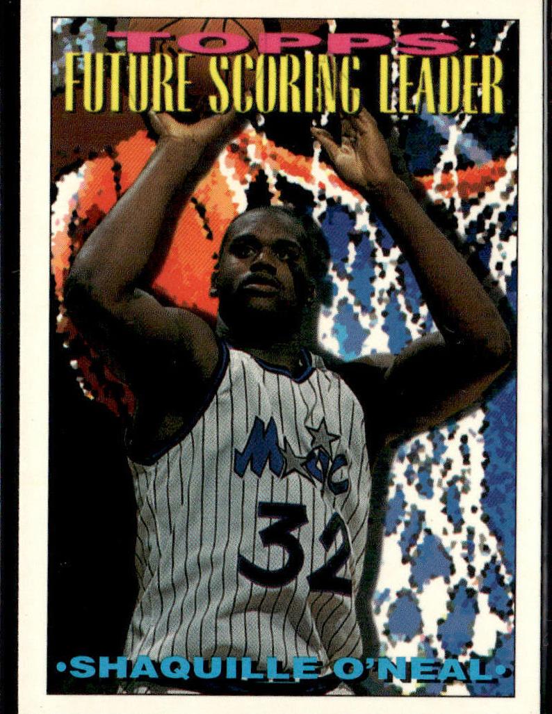 1993 Topps Basketball Shaquille O'Neal #386 PSA 10