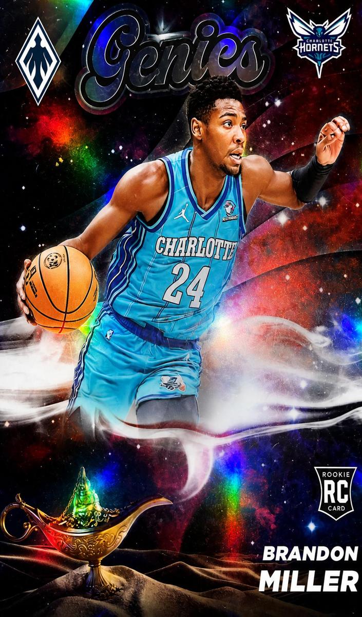 2023 Panini Phoenix Basketball Brandon Miller #24 PSA 10