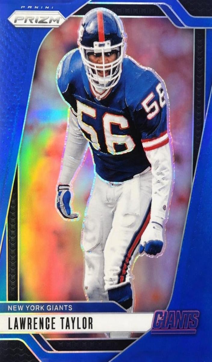 2024 Panini Prizm Football Blue Lawrence Taylor #219 PSA 7.5