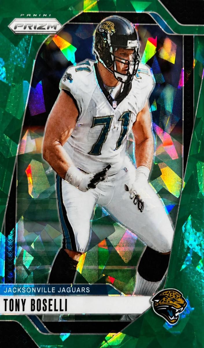 2024 Panini Prizm Football Green Ice Tony Boselli #137