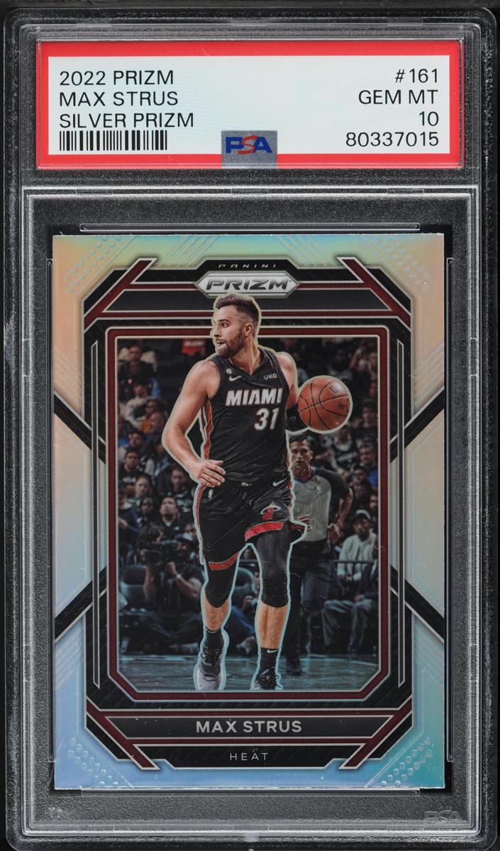 2022 Panini Prizm Basketball Silver Max Strus #161