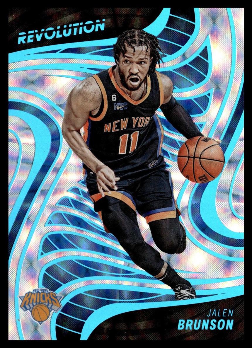 2022 Panini Revolution Basketball Future Frame Jalen Brunson #17
