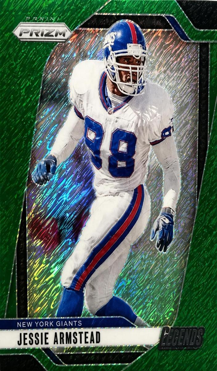 2024 Panini Prizm Football Green Shimmer Jessie Armstead #220