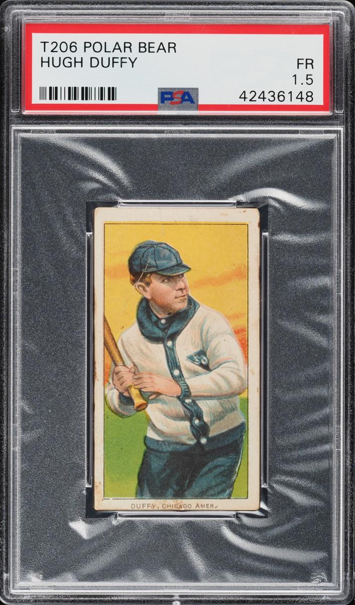 1909-11 T206 Baseball Hugh Duffy #NNO