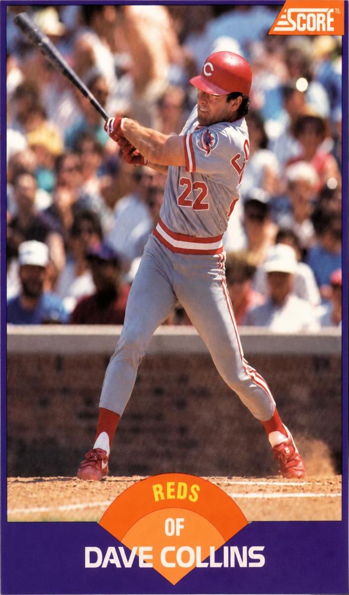 1989 Score Baseball Dave Collins #267