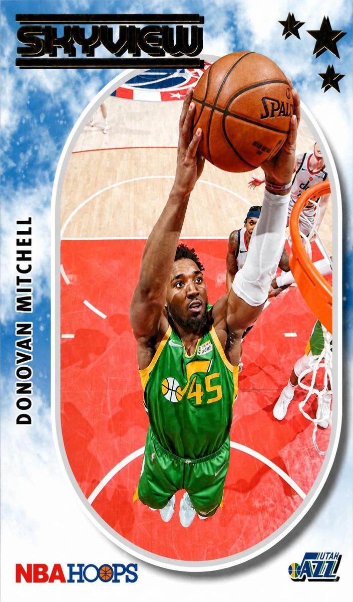 2021 Panini Hoops Basketball Donovan Mitchell #8