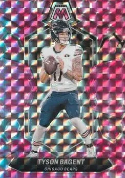 2024 Panini Mosaic Football Camo Pink Tyson Bagent #36